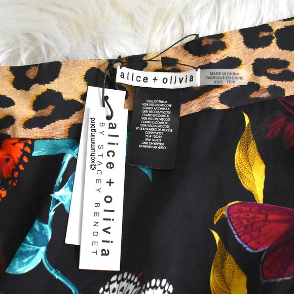 Alice + Olivia | Avila Reversible Kimono Multi Garden/Combo - Picture 9 of 11